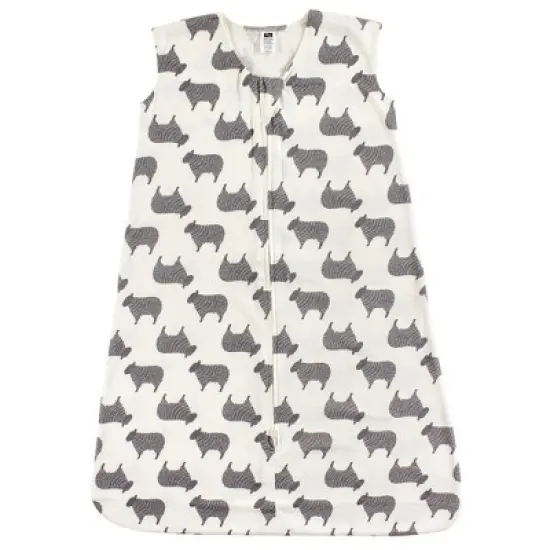 Hudson Baby Infant Cotton Sleeveless Wearable Sleeping Bag, Sack, Blanket, Sheep image {1}