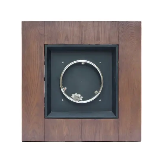 GDFStudio Ellesmere Outdoor 40,000 BTU Lightweight Concrete Square Fire Pit image {4}