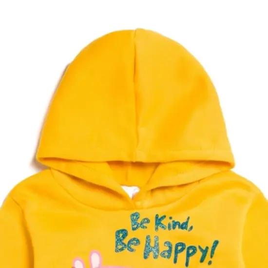 Peppa Pig Girls Pullover Fleece Hoodie and Leggings Outfit Set Toddler  image {4}