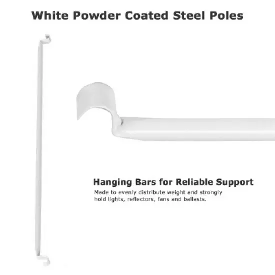 48''x24''x60'' Mylar Indoor Grow Tent Room Reflective Hydroponic Garden Growing image {5}