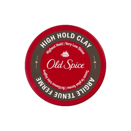 Old Spice High Hold Hair Styling Clay with Very Low Shine - 2.2 fl oz image {1}