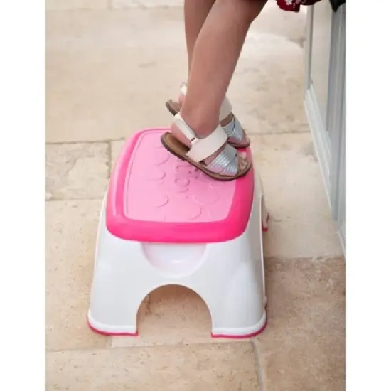 Nuby Toilet Step Stool - Pink image {4}