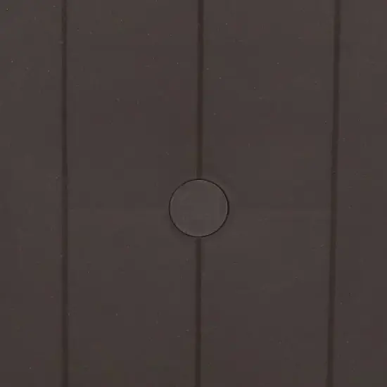 Sunnydaze 31" Square Polypropylene Indoor/Outdoor Patio Dining Table, Brown image {5}