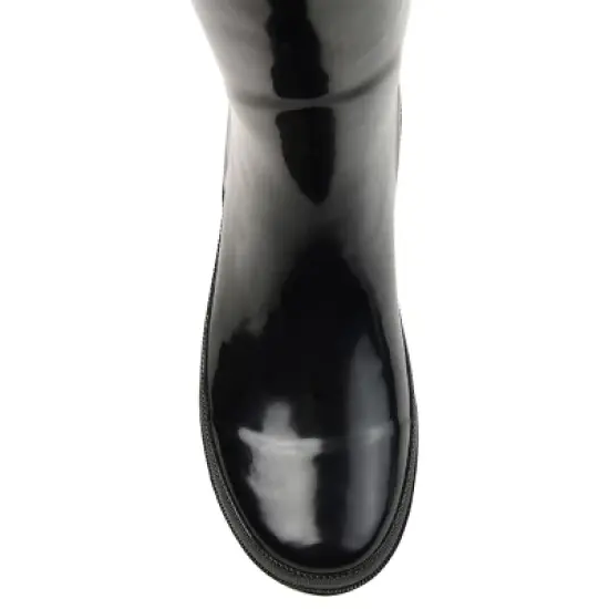 Journee Collection Womens Seattle Block Heel Rain Boots image {3}