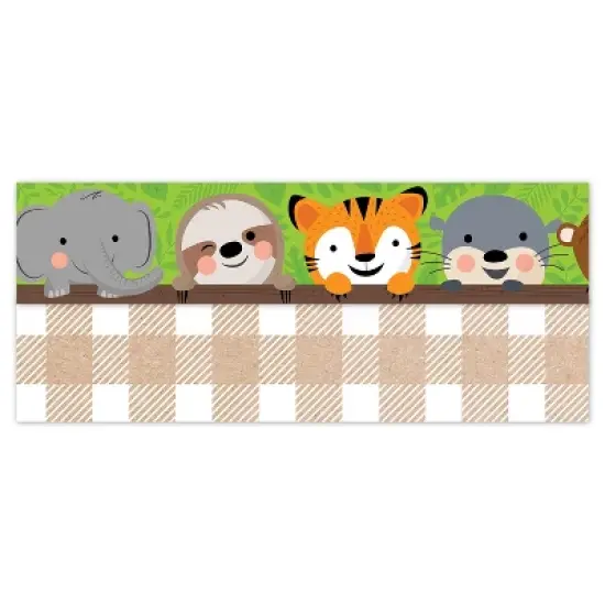 Creative Teaching Press&reg; Jungle Friends EZ Border, 48 Feet Per Pack, 3 Packs image {3}