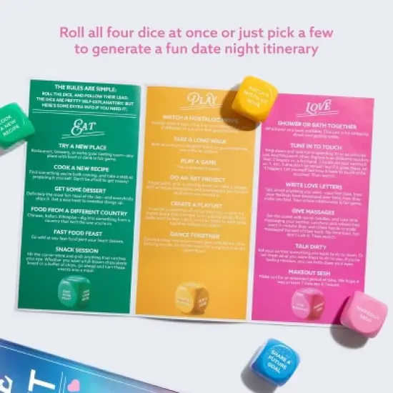 Date Night Dice Game by What Do You Meme?: Creativity Card Party for 2 Players image {5}