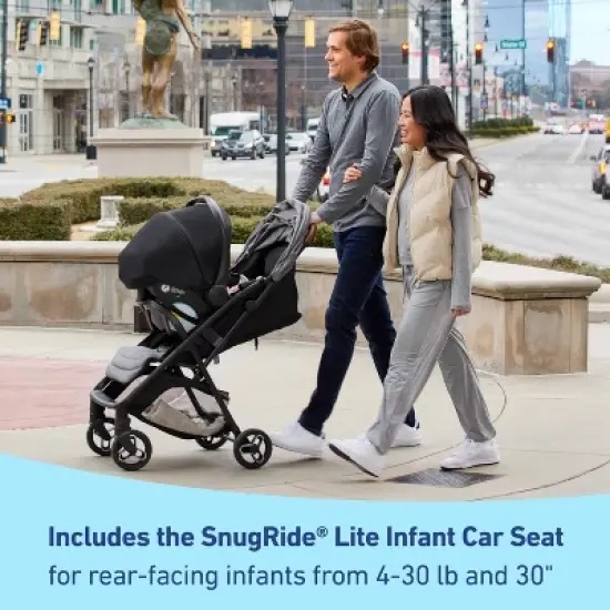 Graco Ready2Jet Compact Travel System with SnugRide Lite Infant Car Seat - Haines image {3}