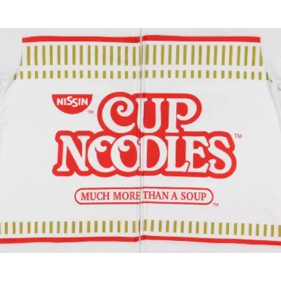Nissin Top Ramen Cup Noodles Costume Pajama One Piece Kigurumi Union Suit image {1}