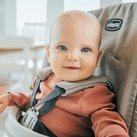 Chicco Stack Hi-Lo 6-in-1 Multi-Use High Chair - Sand image {8}