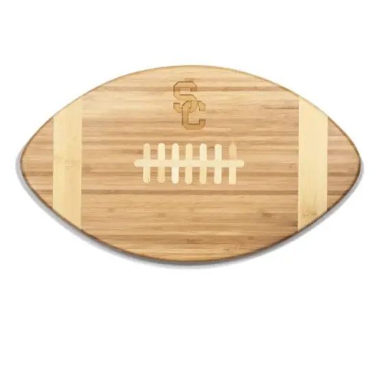 NCAA Picnic Time Touchdown! Bamboo Cutting Board image {18}