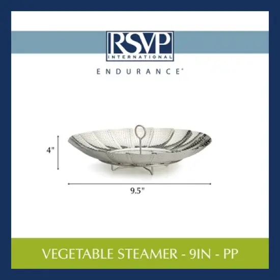 Rsvp Vegetable Steamer - 9In - Pp image {5}