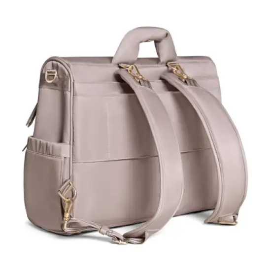 JuJuBe Satchel Diaper Bag - Taupe image {1}