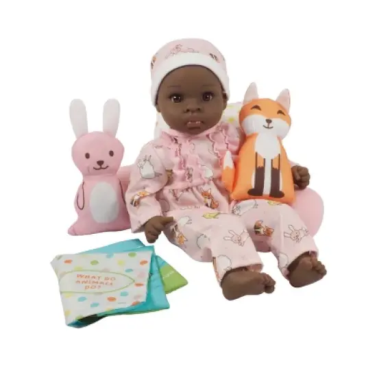 Madame Alexander Small Wonder 14" Bed Time Story Set - Brown  Eyes image {2}