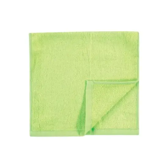 Hudson Baby Infant Boy Rayon from Bamboo Burpcloth 6pk, Blue Orange Lime, One Size image {3}