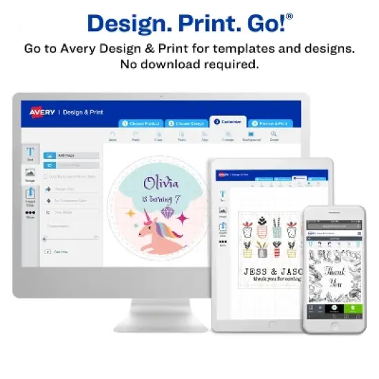 Avery Removable Labels, Removable Adhesive, 3" x 4", 80 Labels (5453) image {5}