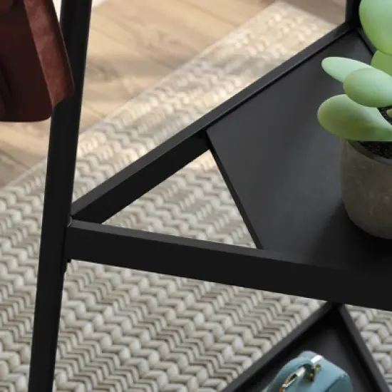 Boulevard Caf&eacute; Coat Tree with Shelves Black - Sauder image {6}