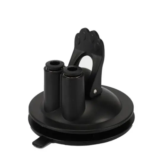 Unique Bargains Cat Plaything Replacement Rod W/ Suction Cup Base Black image {1}