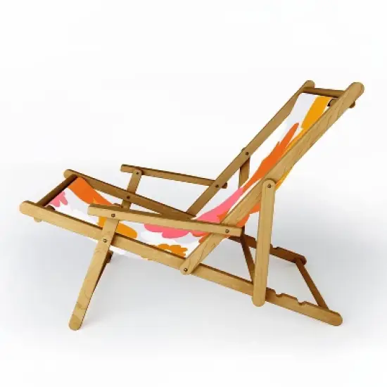 SunshineCanteen Flower Power 1960 Sling Chair - Deny Designs image {1}