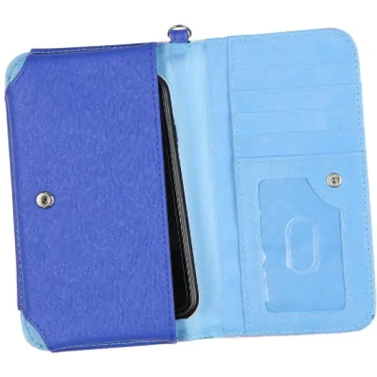 Disney Lilo & Stitch Tropical Design Snap-Closure Wristlet Wallet w/ Wrist Strap Multicoloured image {2}