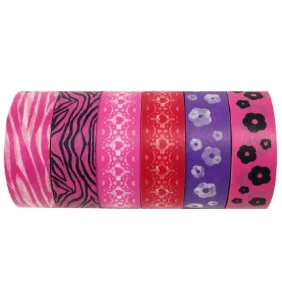 Wrapables Washi Masking Tape Collection, Premium Value Pack image {22}