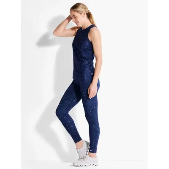 NIC + ZOE Spotted Blues Flexfit High Neck Tank image {5}