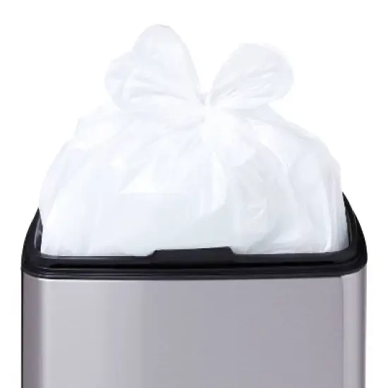 Tall Kitchen Flap-Tie Trash Bags - 13gal - 110ct - Dealworthy&trade; image {1}