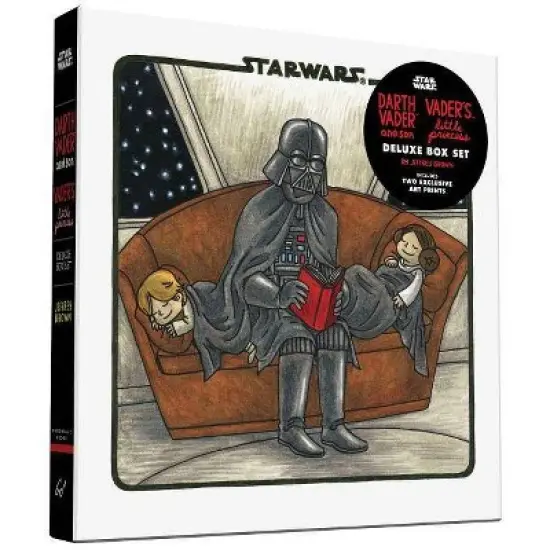 Darth Vader & Son / Vader's Little Princess Deluxe Box Set (Includes Two Art Prints) (Star Wars) - (Star Wars X Chronicle Books) by  Jeffrey Brown image {1}