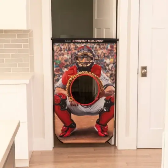 GoSports Strikeout Challenge Baseball Toss Doorway Toy Game Set - 9pc image {5}