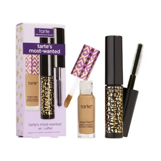 tarte Travel Size Shape Tape Concealer & Maneater Mascara Set - 0.184 fl oz/2ct - Ulta Beauty image {8}