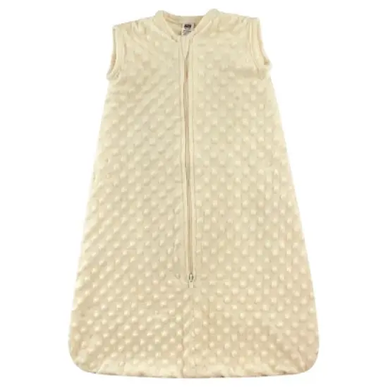Hudson Baby Infant Plush Sleeping Bag, Sack, Blanket, Cream Dot Mink image {1}