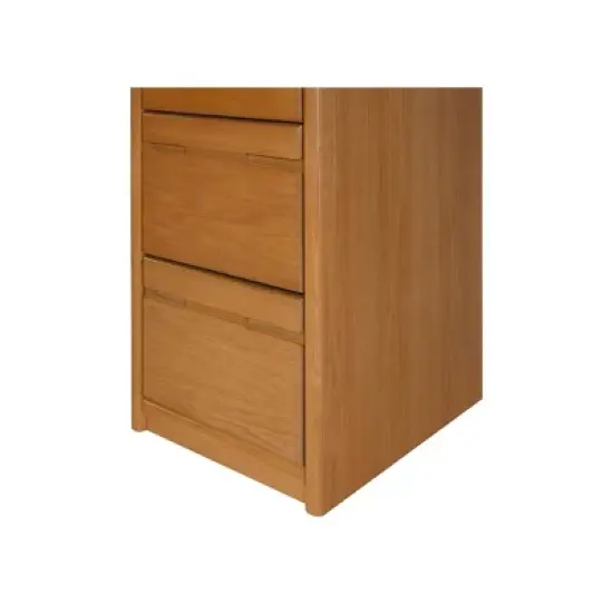 4 Drawer File Cabinet Brown - Martin Furniture image {4}