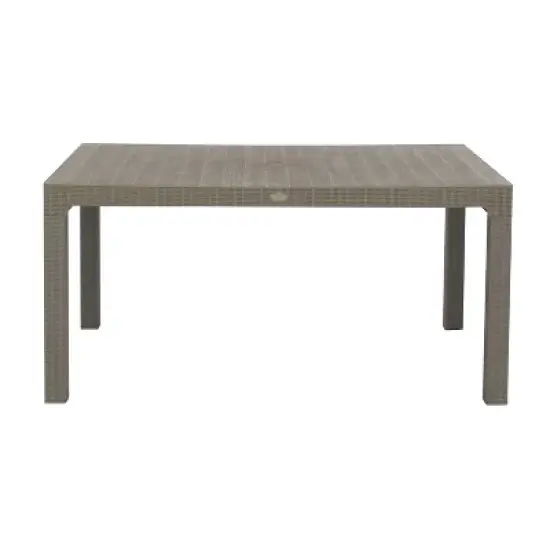 Lucca 7pc Dining Set with Cushions - Gray/Beige - DUKAP image {3}