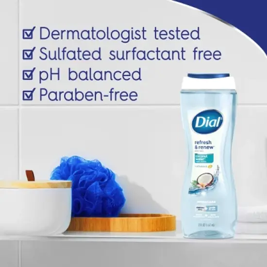 Dial Coconut Water Body Wash - 32 fl oz image {3}