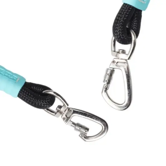 Unique Bargains Hands Free Dog Leash Black 1 Pc image {1}