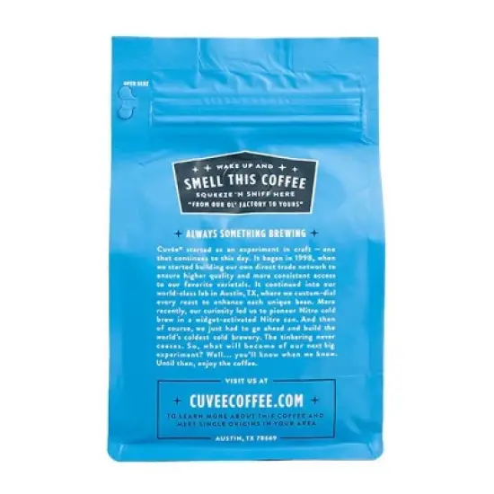 Cuvee Coffee West Pole Dark Roast Whole Bean Coffee - 12oz image {2}