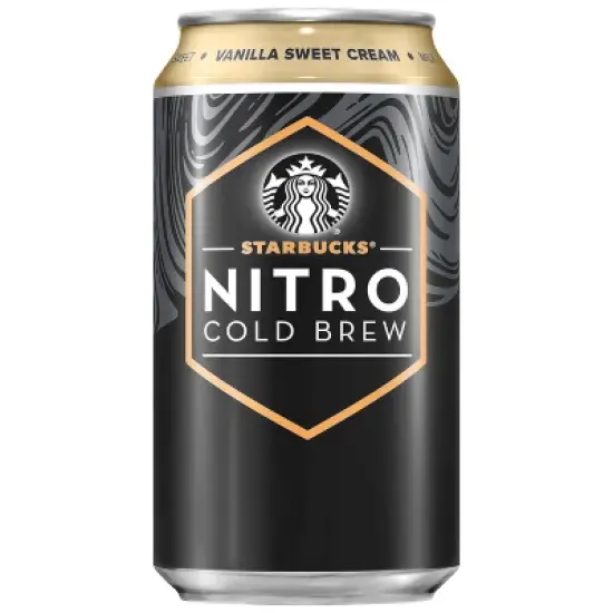 Starbucks Nitro Cold Brew Vanilla Sweet Cream Premium Coffee Drink - 9.6 fl oz Bottle image {3}