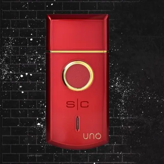 StyleCraft Uno Single Foil Shaver USB Rechargable Travel Size Red image {6}