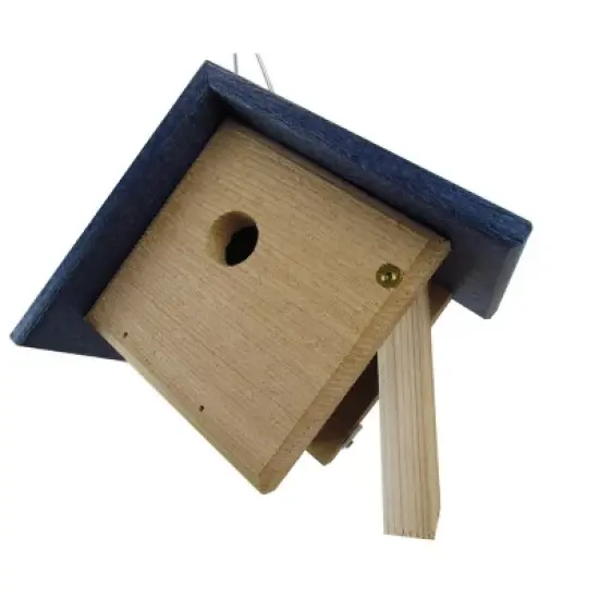 JCS Wildlife Cedar & Poly Wren, Chickadee, & Warbler Birdhouse image {3}