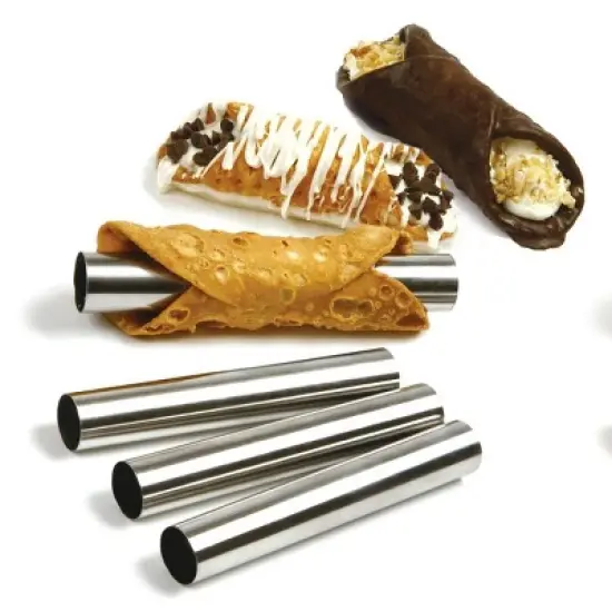 Norpro Stainless Steel Cannoli Forms, 5.75-Inch, Set of 4 image {5}