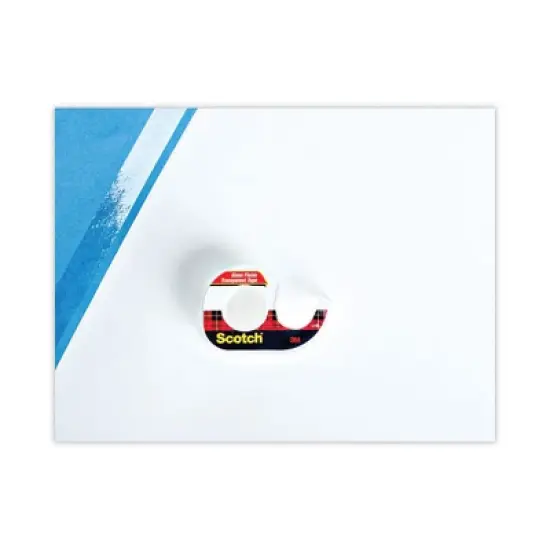Scotch Transparent Tape in Handheld Dispenser Clear 0.5" x 37.5 ft image {2}