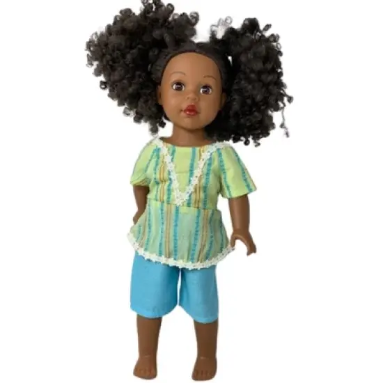 Doll Clothes Superstore Matching Shorts and Top Girl and Dolls Size 10 1/2 image {3}