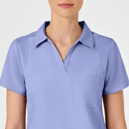 Wink W123 Women's Collar Scrub Top image {3}