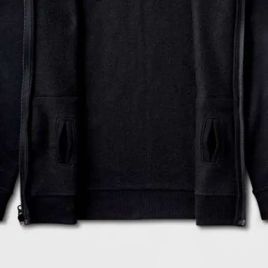 Kids' Adaptive Fleece Zip-Up Sweatshirt - Cat & Jack&trade; image {3}