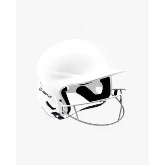 RIP-IT Vision Pro Matte Softball Batting Helmet - Matte White S/M image {2}