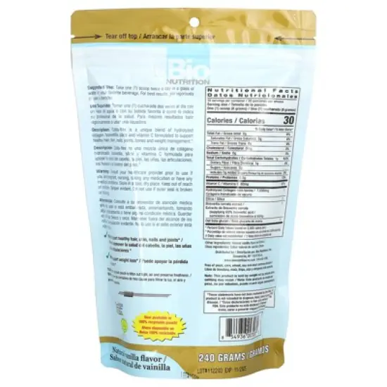 Bio Nutrition Colla-Flex, 240 Grams image {1}