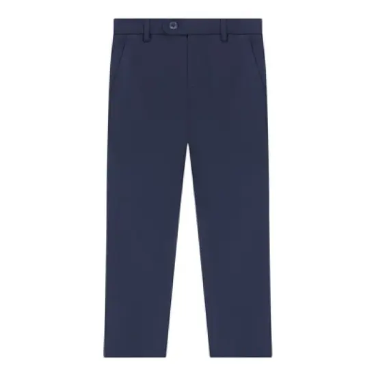 Andy & Evan Toddler Navy Stretch Suit Blue, Size 12/18 image {4}