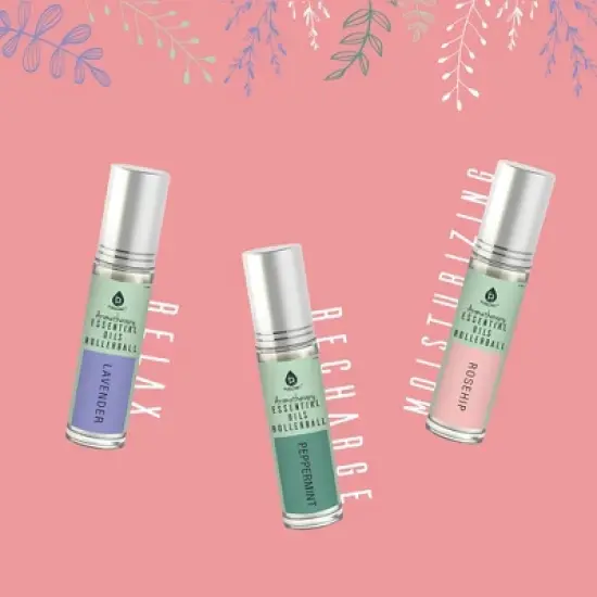 Pursonic Aromatherapy Essential Oils Rollerballs image {3}