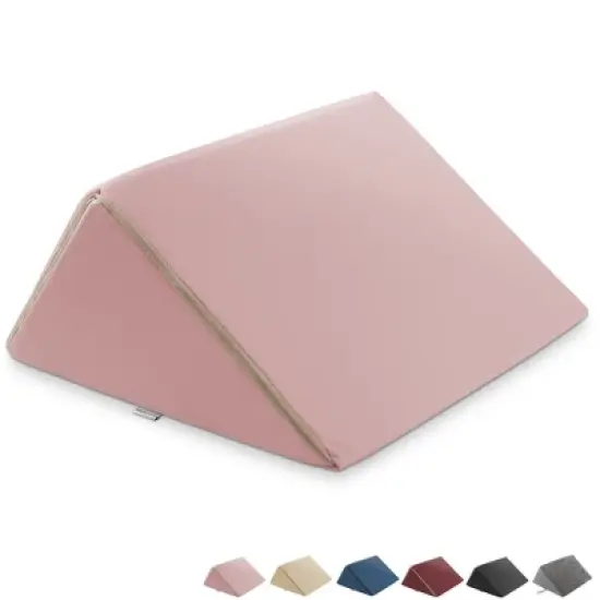 Saloniture Triangle Wedge Massage Table Bolster, Extra-Large 19" x 12" x 20" x 15.5" Pillow image {7}
