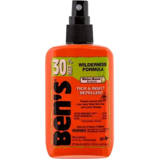 Ben's 30% Deet Insect Repellent Spray, 3.4 oz image {7}