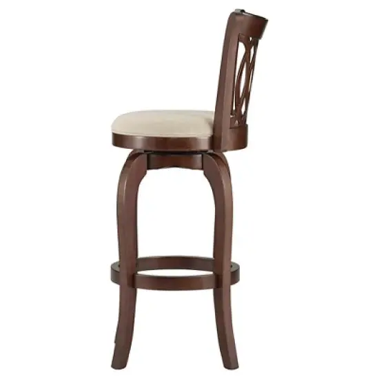 29" Parma Swivel Barstool - Inspire Q image {1}